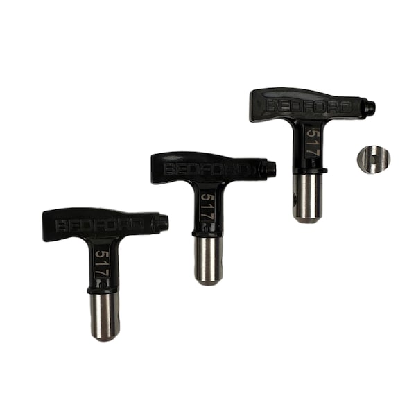 Bedford Precision Reversible Tip .017in Orifice 10in-12in Fan, 3 Pack